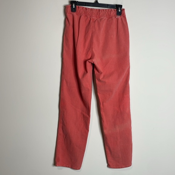 MOTHER | The Springy Hot Coral Ankle Jeans Size 28 - Picture 7 of 10